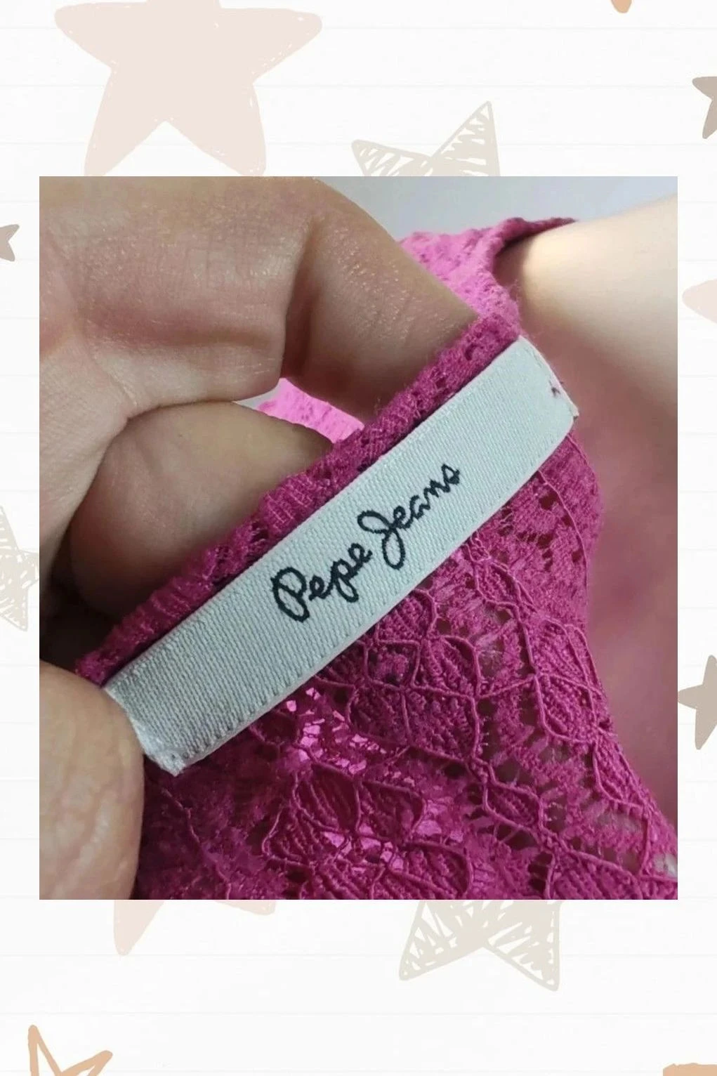 Camiseta de renda Pepe Jeans – photo 5